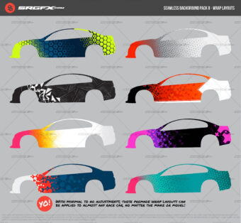 Seamless Background Pack 8 | School of Racing Graphics