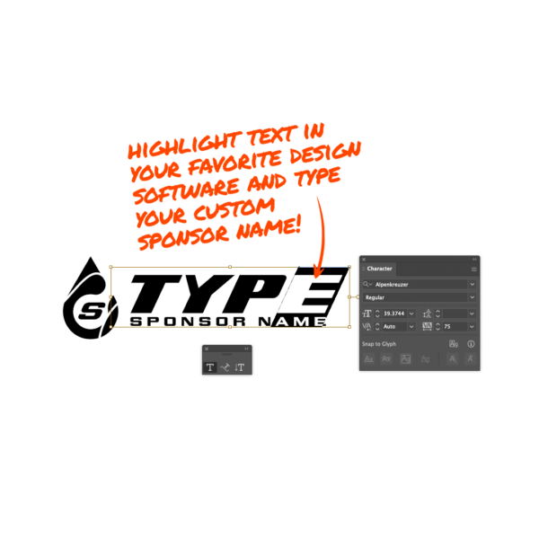 Sponsor Template Pack 5 | School of Racing Graphics