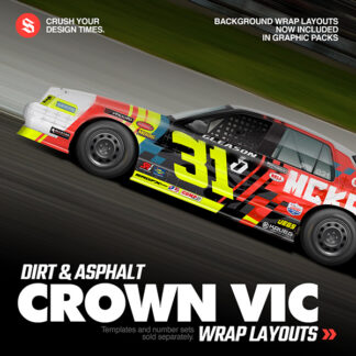 Crown Vic Wrap Layouts
