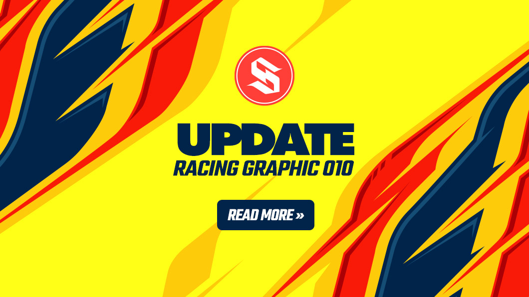 Vector Scallop Racing Graphic 010 Updated with layers and new file exentions