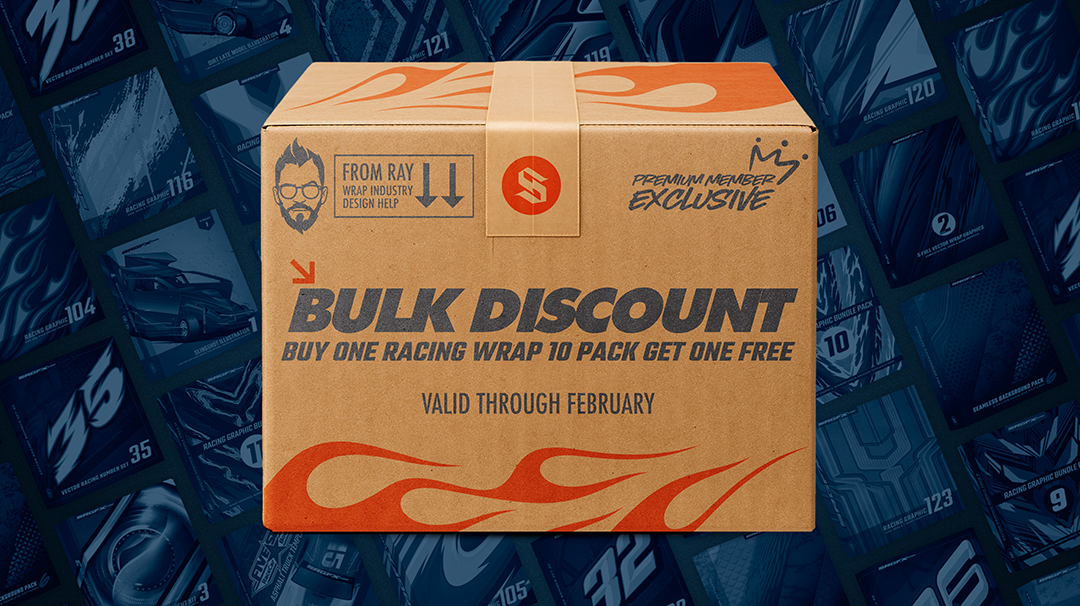 SRGFX Bulk Discount February 2026 Racing Graphics