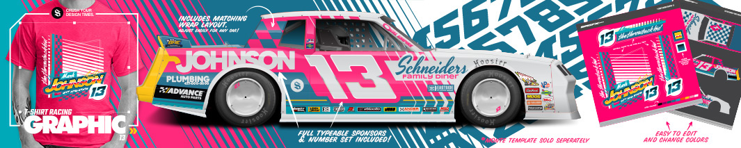 T-Shirt Racing Graphic 13