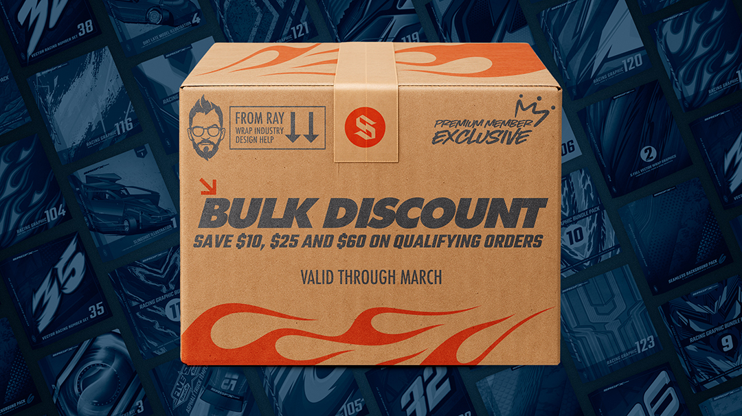 SRGFX March Racing Graphic Bulk Discount