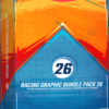 Cel Shading Racing Wrap Graphic Bundle Pack and Branding Kit 26