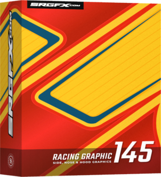 Simple and Clean SRGFX Racing Graphic 145