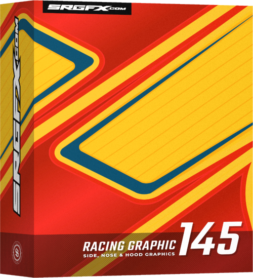 Simple and Clean SRGFX Racing Graphic 145