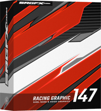 Straight Line Racing Graphic 147
