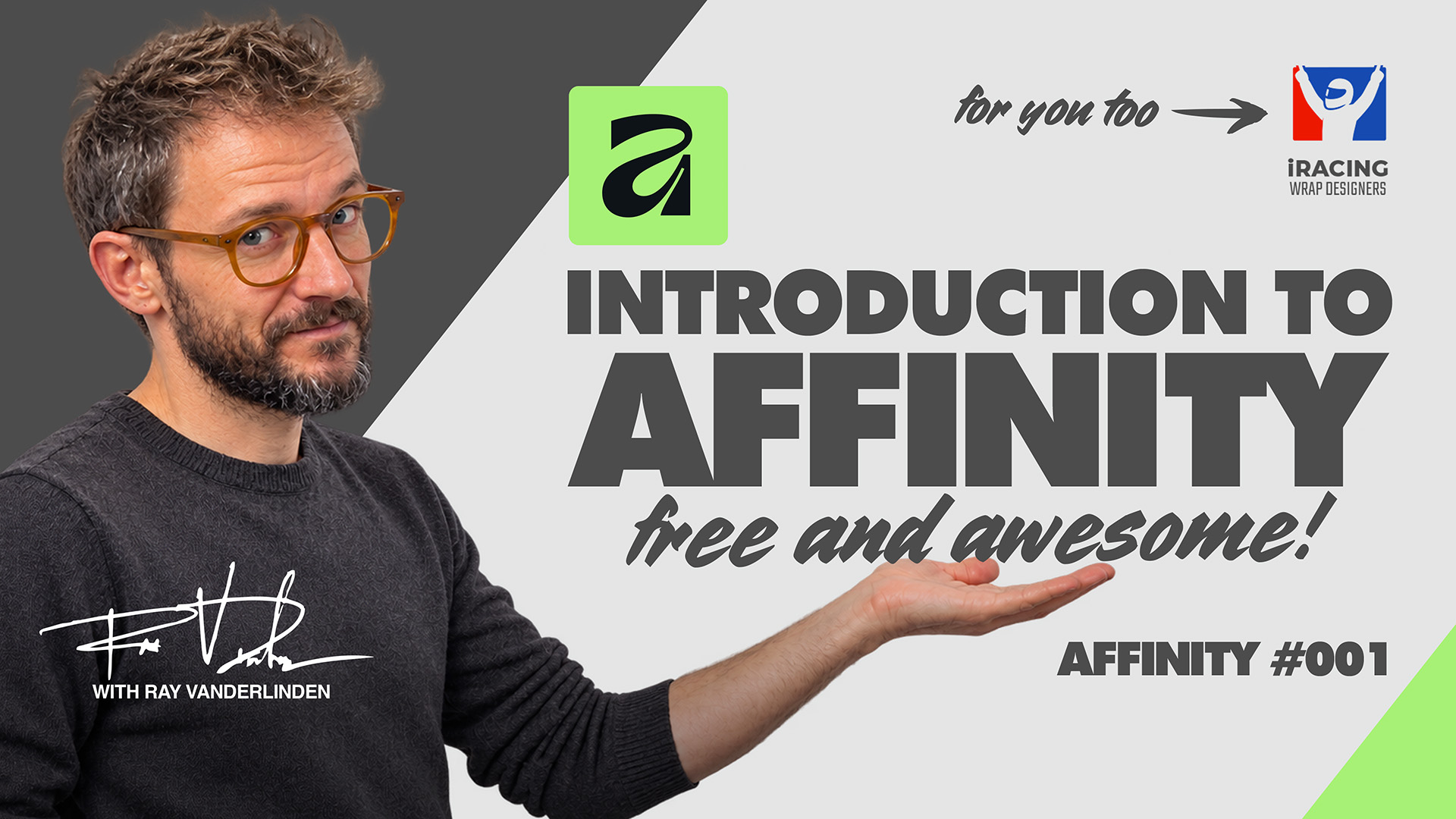 Introduction to Affinity Designer. Learn how to Creating Racing Numbers, Graphics, Sponsors and more for Free!