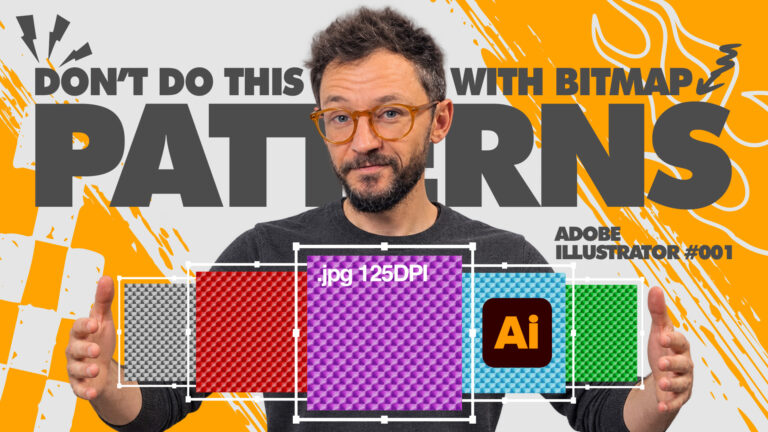 Stop Bitmap Patterns From Slowing Down Adobe Illustrator